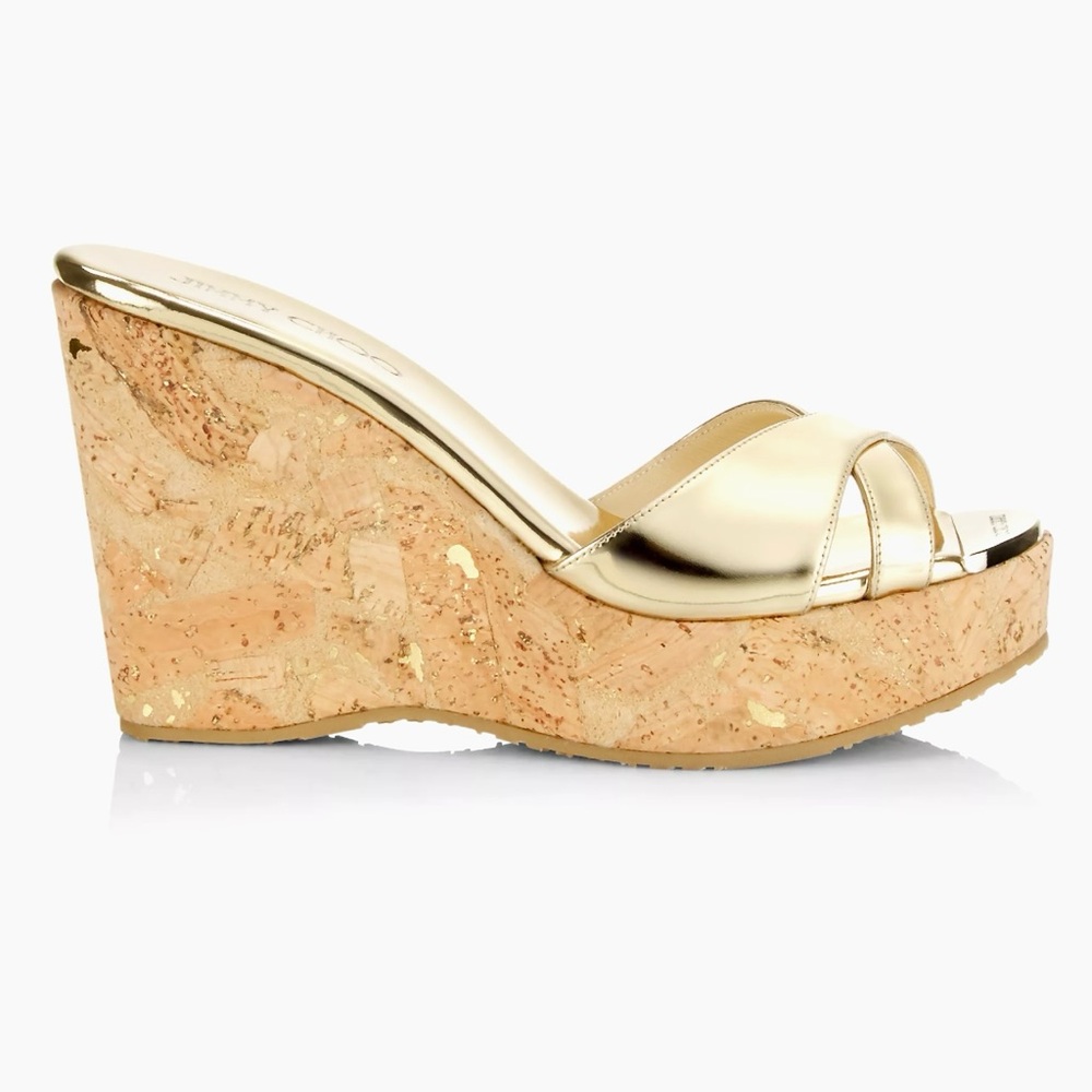 Jimmy Choo Cork Wedge Sandal